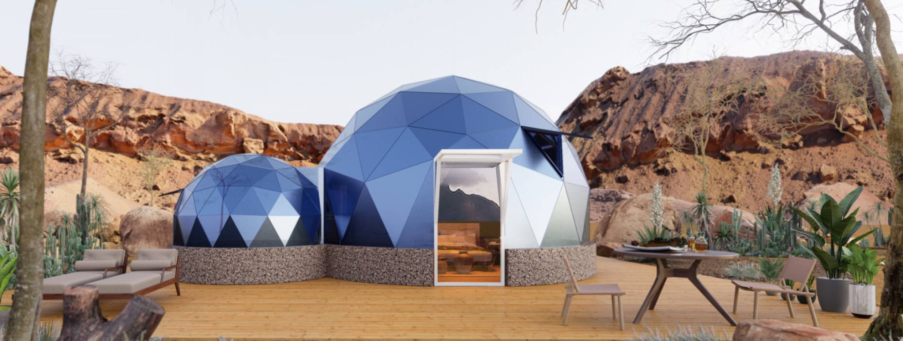 凤翔县球形智能光伏玻璃星空房